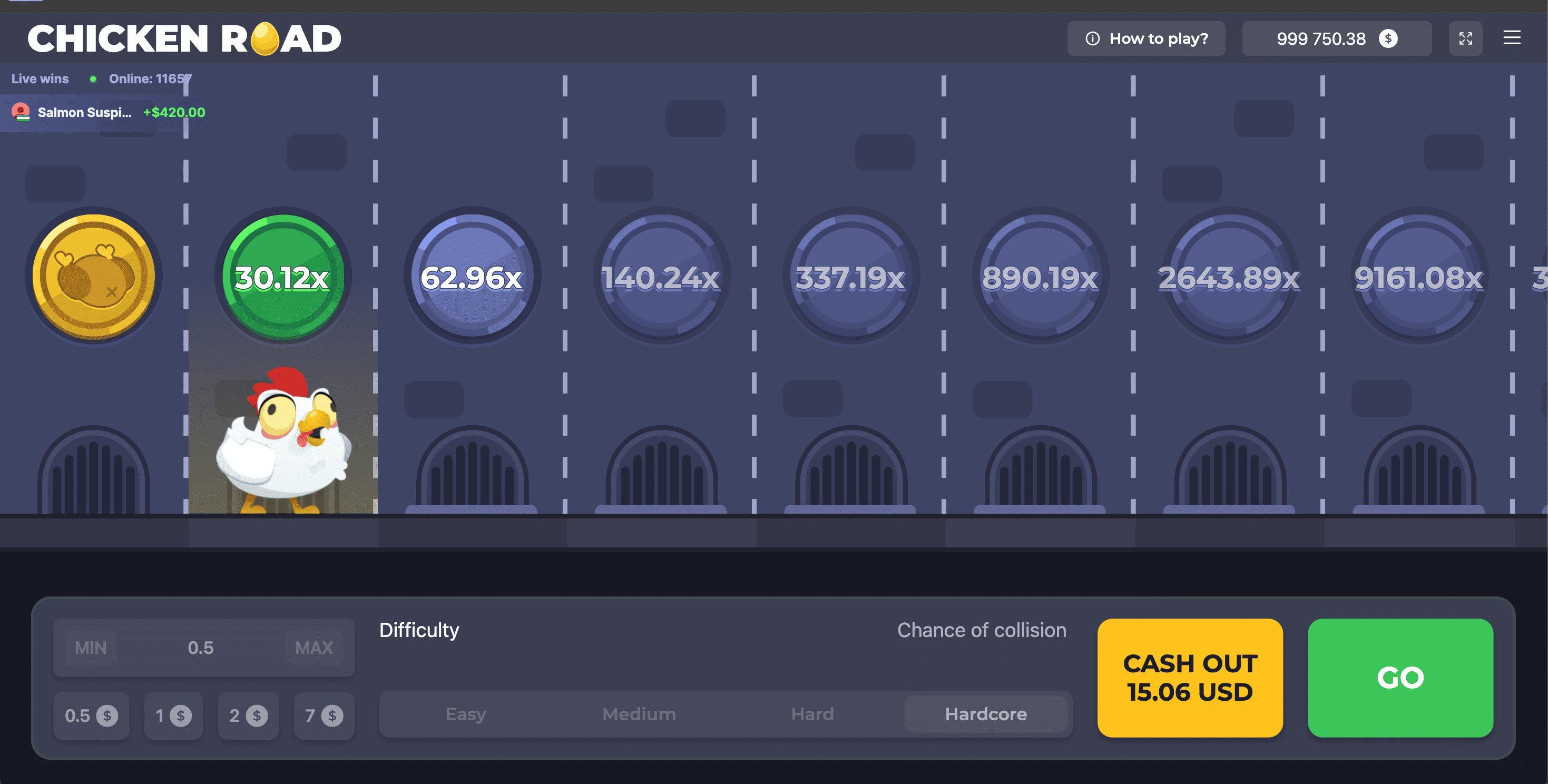 Strategia All-in Expert Chicken Road