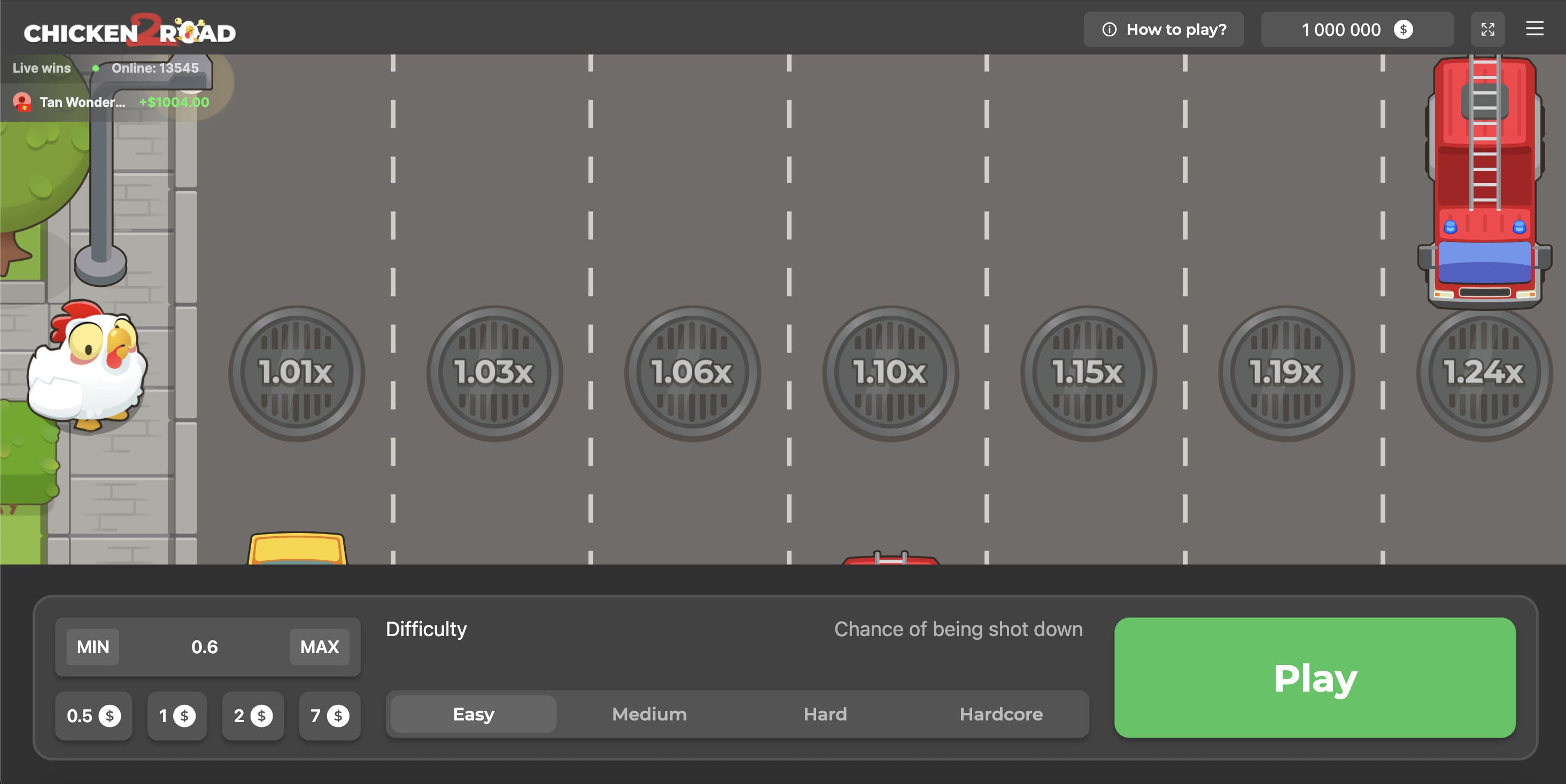 Schermata Chicken Road 2